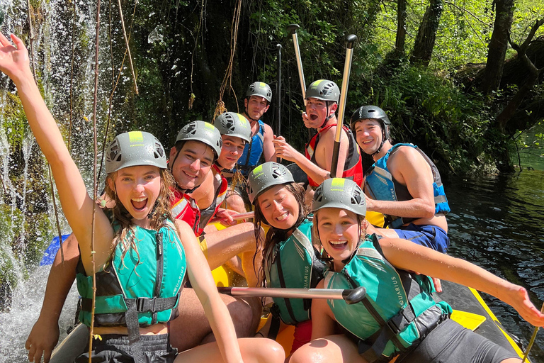 Omiš/Split: Cetina River Rafting Adventure & Cliff Jumping Cetina River Rafting from Omiš