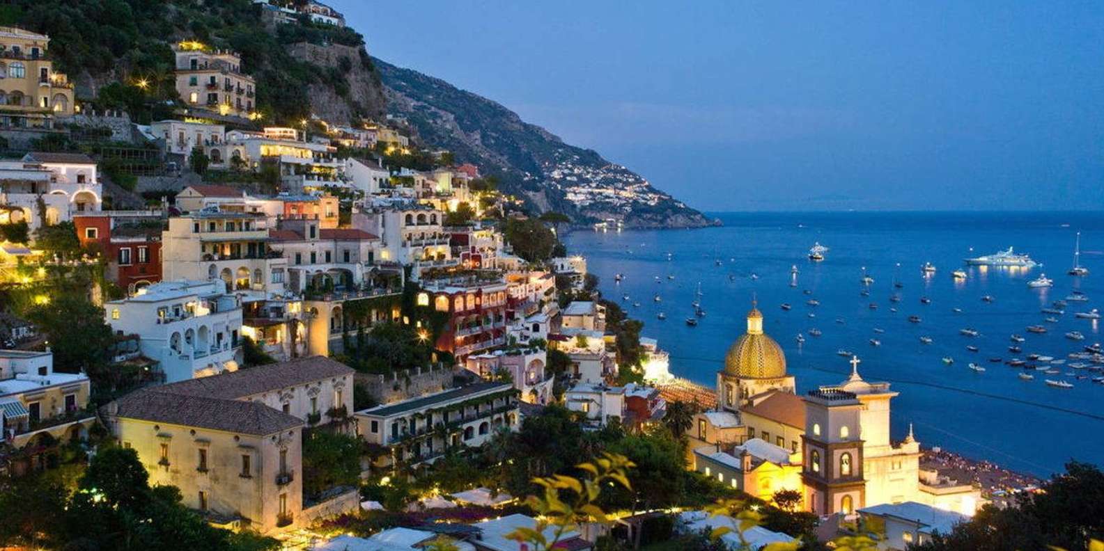 Ravello gardens with panoramic Amalfi Coast views