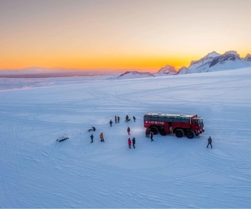Gullfoss: Sleipnir Monster Truck Tour på Langjökull-breen