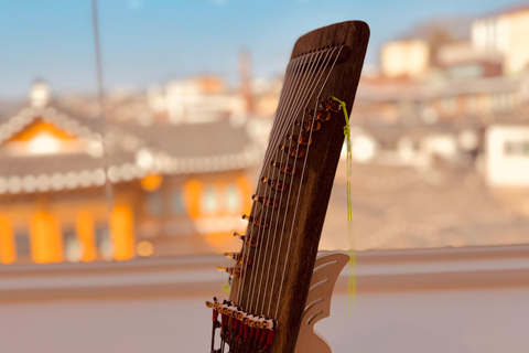 Seoul: Mini Gayageum Workshop with Bukchon Views Premium : DIY Mini Gayageum + Authentic Master Lesson