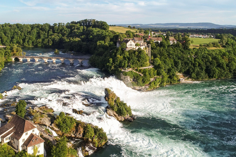 From Zurich: Chocolate & Cheese Factory, the Rhine Falls From Zurich: Rhine Falls, Chocolarium, and Appenzeller …