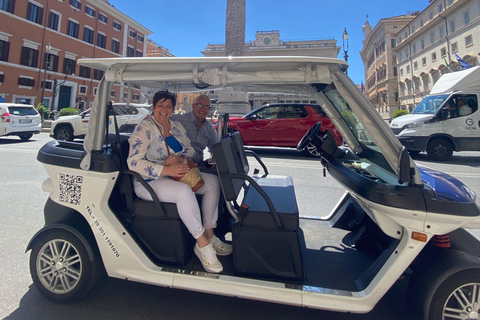 Rome:Exclusive private golf cart tour