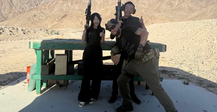 Las Vegas: Outdoor Machine Gun & Rifle Shooting with Pickup photo 8