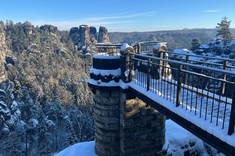 Prague: Bohemian & Saxon Switzerland Winter- Narnia Trip