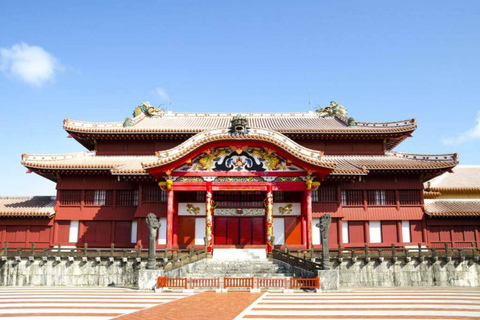 Okinawa Tour: Shurijo Castle, Cape Manza, Kouri &amp; Aquarium
