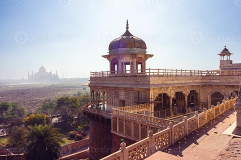 Jaipur: Prywatna wycieczka z przewodnikiem i taksówką po Agra Sunrise