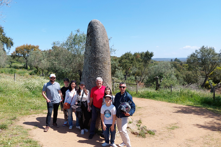 Megalithic &amp; Medieval tour on a sidecar Évora