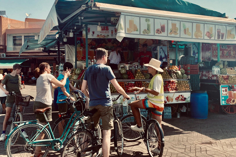 Marrakech Best Guiado City Cycling Tour em inglês ou holandês