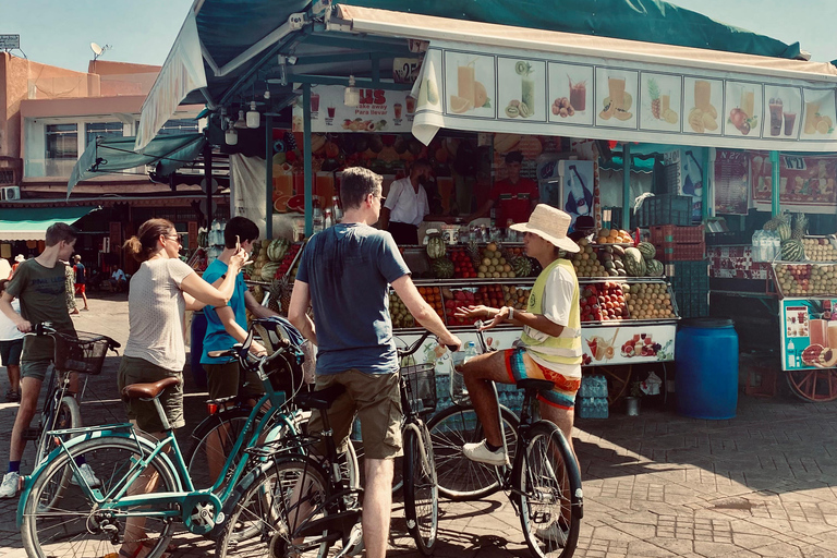 Marrakech Best Guiado City Cycling Tour em inglês ou holandês