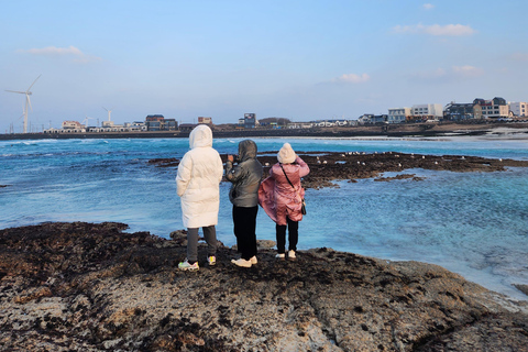 Jeju EAST Course: excursão de ônibus pela UNESCO (Seongsan-ilchulbong)Curso Jeju EAST: excursão de ônibus da UNESCO