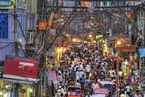 Delhi: Private Full-Day City Guided Tour of Old & New Delhi Tour with Private Car, Driver, Guide, Entry Tickets & Lunch