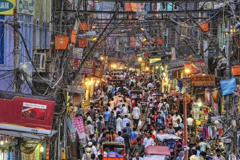 Delhi: Private Full-Day City Guided Tour of Old & New Delhi Tour with Private Car, Driver, Guide, Entry Tickets & Lunch