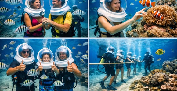 Mauritius North Undersea Walk – Step Into a Living Aquarium