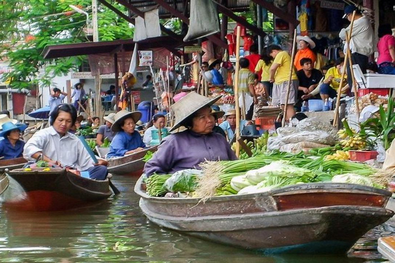 Bangkok Maeklong Railway & Floating Market VIP Tour