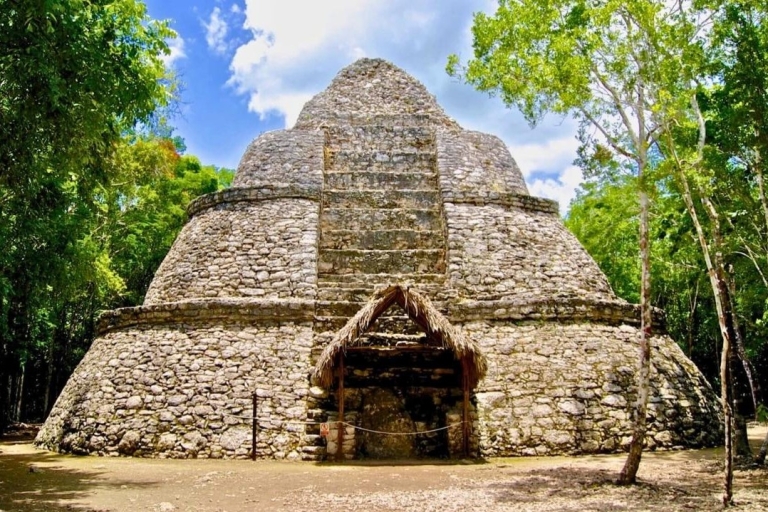 Coba, Tulum, Cenote et déjeuner ECO Journée complète au départ de CancunCoba, Tulum, Cenote & Déjeuner ECO Journée complète