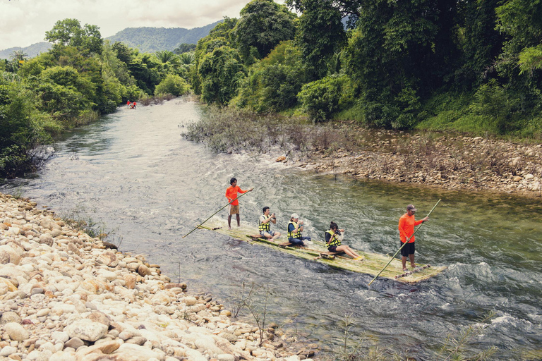 Khao Lak: Lampi Waterfall, Bamboo Rafting & Turtle Center Khao Lak: Bamboo Rafting, Waterfall & Turtle Center Tour