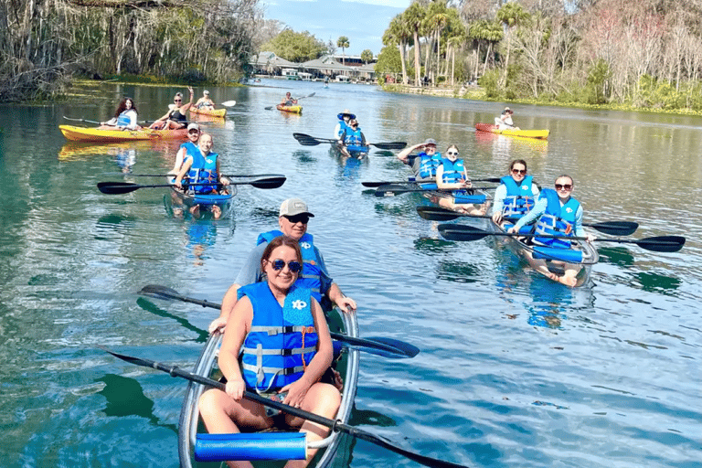 Silver Springs: Clear Kayak Wildlife Tour Sit On Top Kayak