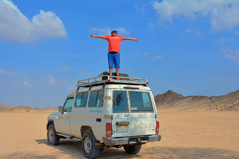Hurghada: Mega Safari, ATV, 4x4WD Jeep, Camel w/ BBQ & Show Mega Safari (Group Tour)