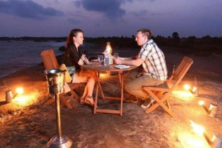 Yala: Sunset Tour by Boat & Beach BBQ Dinner!