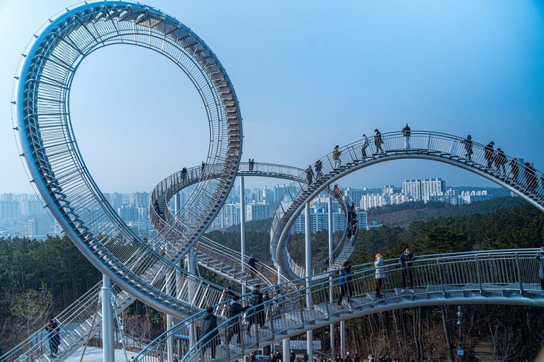 Cheongsong Ice Valley & Pohang Spacewalk Tour from Busan Busan Subway Station Exit 2