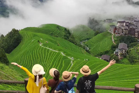 From Guilin: Longji Rice Terraces & Yao Village Day Trip Private Tour (English Driver-Guide)