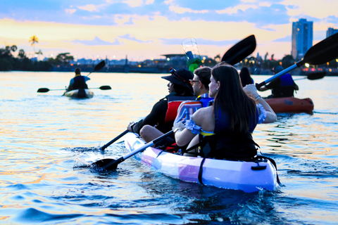 San Juan: Glow Kayak Tour and Salsa Experience on The beach