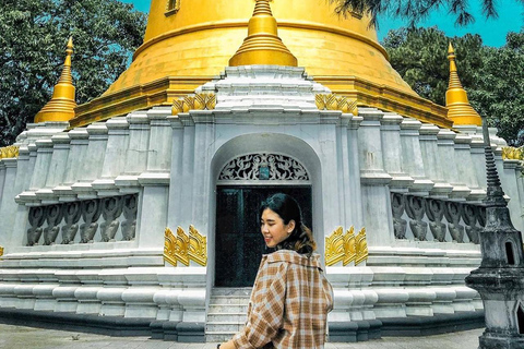 顺化隐秘瑰宝：秘密宝塔与素食午餐私人：法语