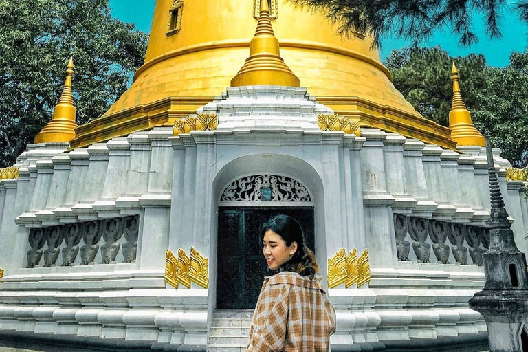 顺化隐秘瑰宝：秘密宝塔与素食午餐私人：法语