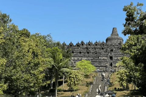 Visita a Prambanan y subida a Borobudur con entradas