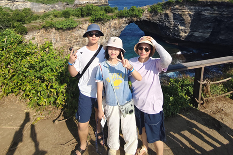 Bali: Pacchetto all-inclusive Nusa PenidaTour privato misto di Nusa Penida con trasferimento dall'hotel a Bali incluso