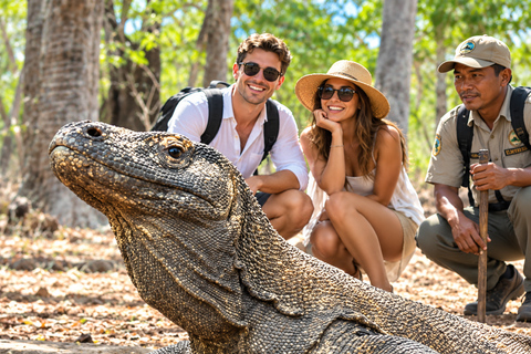 Day Trip to Komodo with Luxury Boat Dragon Guarantee & Drone