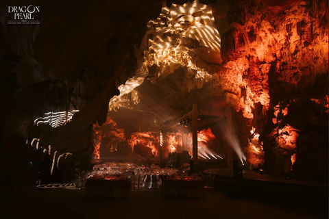 Baia di Bai Tu Long: cena nella grotta e spettacolo artistico immersivo