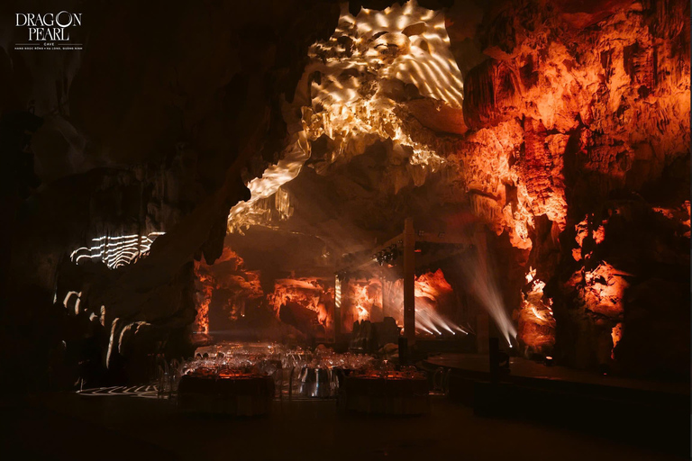 Baia di Bai Tu Long: cena nella grotta e spettacolo artistico immersivo