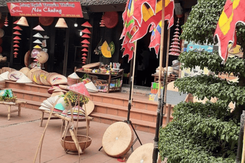 From Hanoi: Day Trip to 5 Traditional Handicraft Villages Small Group Tour