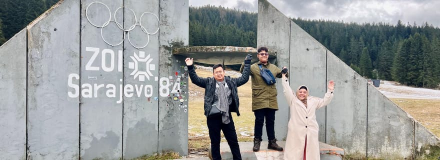 Depuis Sarajevo : excursion privée dans les montagnes olympiques