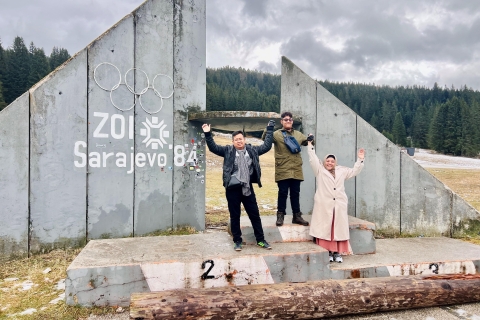 De Sarajevo: voyage privé dans les montagnes olympiques