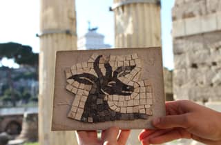 Rom: Workshop zur Herstellung antiker Mosaike