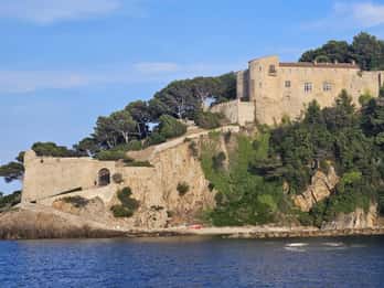 Bormes-les-Mimosas: Hybrid boat trip around Fort de Brégançon