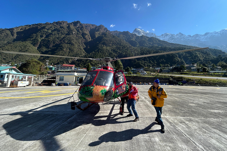 珠穆朗玛峰大本营和五峰岭直升机之旅预订