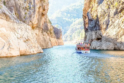 Antalya: Green Canyon Boat Trip w/Lunch near Green Lake