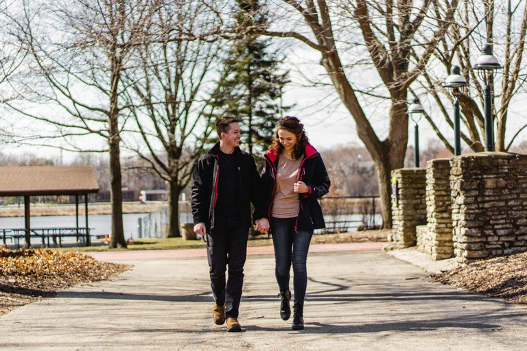 Excursão a pé romântica para casais em Montreal