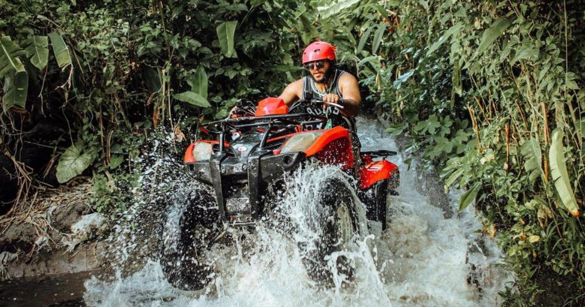 Ubud: ATV Ride, Rafting River, Tubing adventure with Shuttle | GetYourGuide
