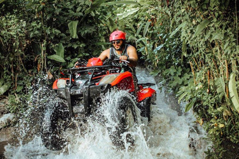 Ubud: ATV Ride, Rafting River, Tubing adventure with Shuttle Tubbing River Adventure Meet In Meeting point