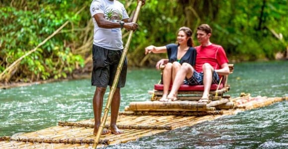 Jamaica: Bamboo Rafting on the Martha Brae River