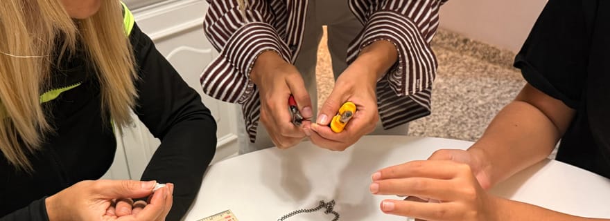 Ténérife : Atelier de fabrication de bijoux en perles avec une créatrice