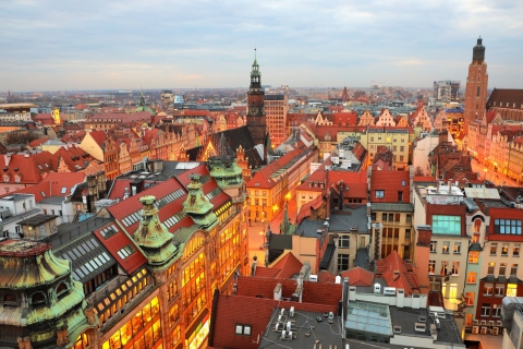 Wroclaw : Première promenade de découverte et visite guidée de lecture