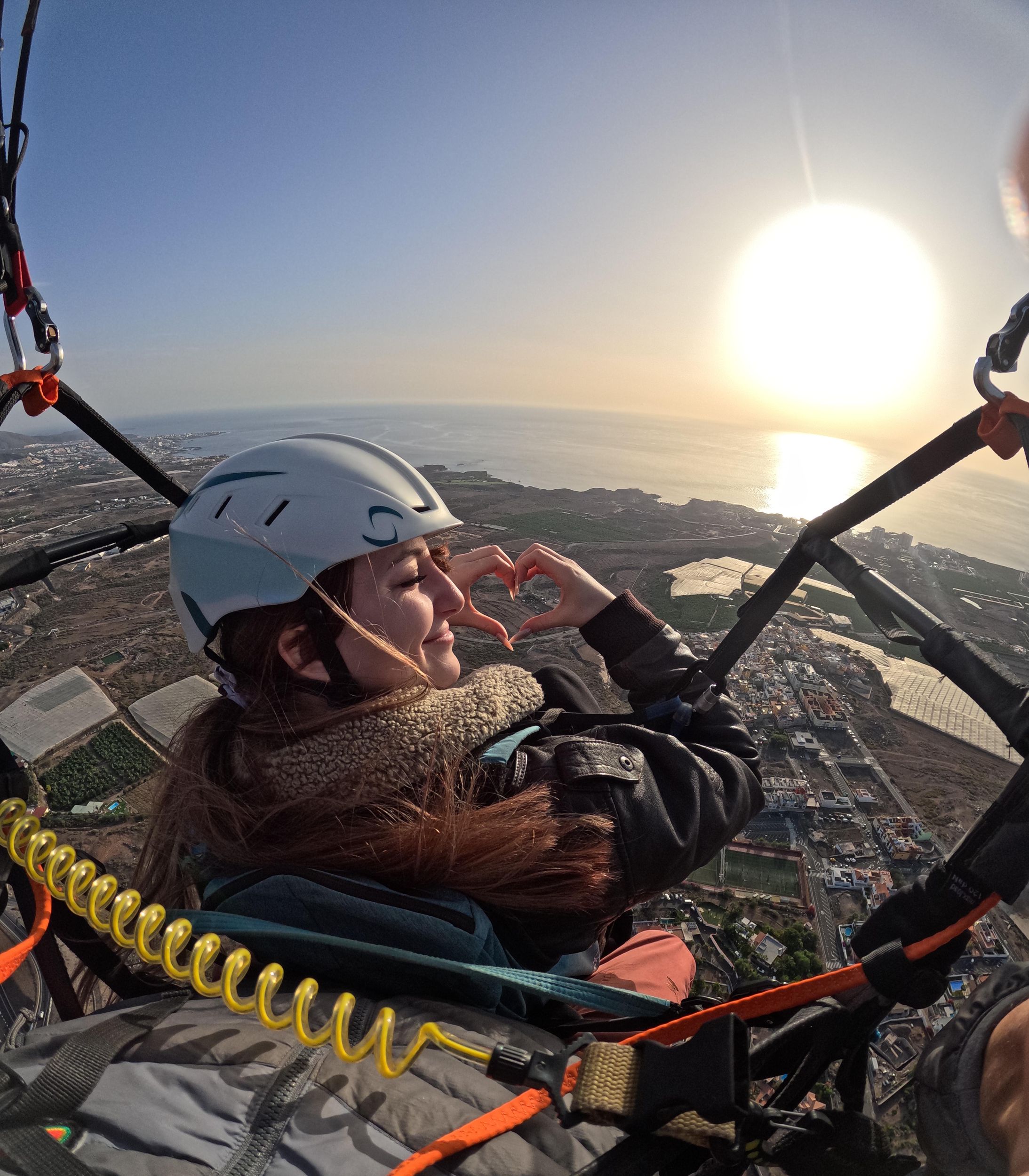Costa Adeje: Tandem-Gleitschirmflug mit Fotos und Videos