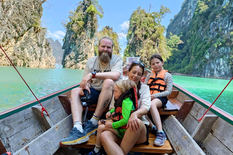 From Krabi: Unforgettable Full-Day Khao Sok Lake Adventure