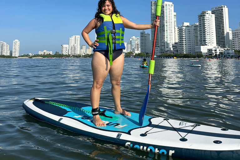 Cartagena: Paddle rental on the beach weekend