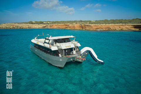 Ibiza: Crucero de día completo por Formentera con paella y bebidas